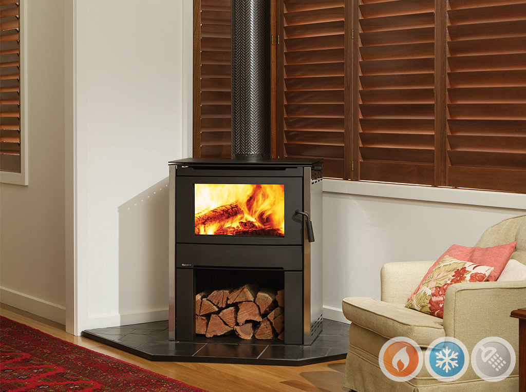 Regency Alterra Wood Fire Russells Heating, Cooling & Hot Water