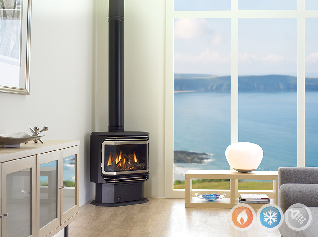 Regency FG39 Freestanding Gas Fireplace - Russells Ferntree Gully